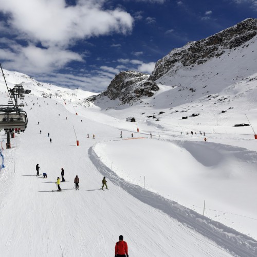 skipiste tignes